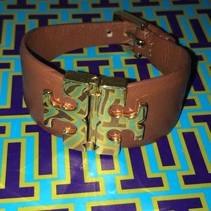 Tory Burch Leather Bracelet